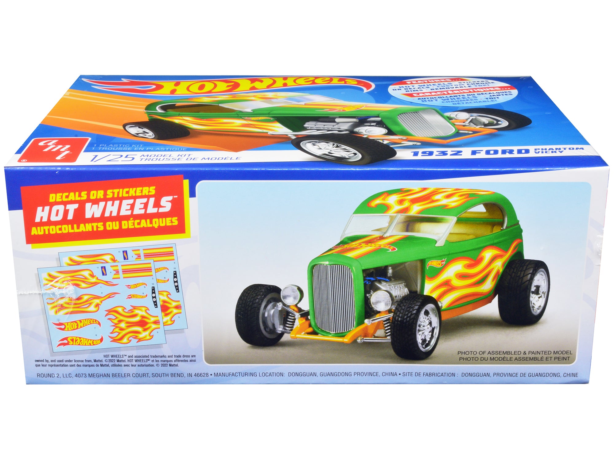 Skill 2 Model Kit 1932 Ford Phantom Vicky "Hot Wheels" 1/25 Scale Model by AMT - image 2