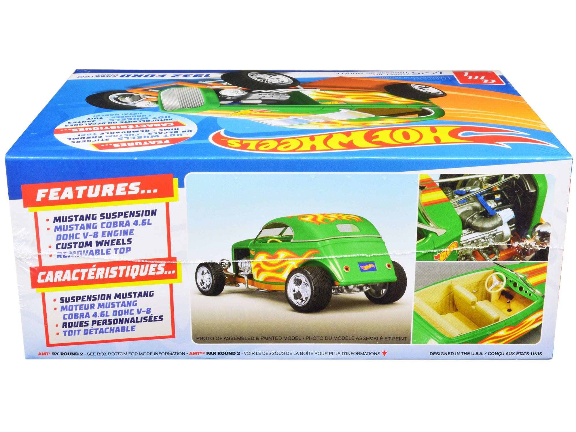 Skill 2 Model Kit 1932 Ford Phantom Vicky "Hot Wheels" 1/25 Scale Model by AMT - image 3