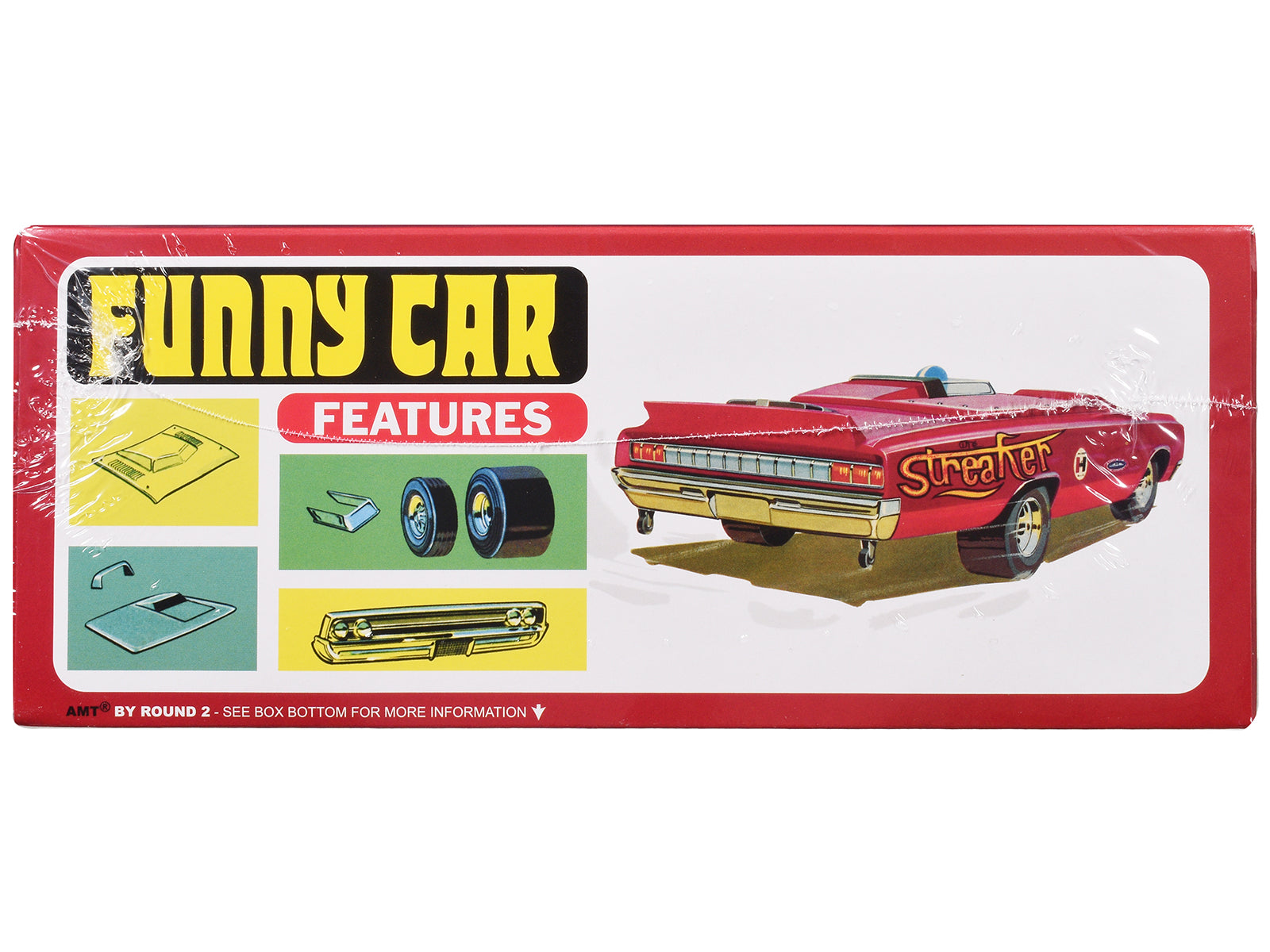Skill 2 Model Kit 1964 Oldsmobile F-85 AWB Funny Car "Streaker" 1/25 Scale Model by AMT - image 2