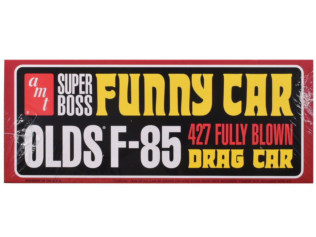 Skill 2 Model Kit 1964 Oldsmobile F-85 AWB Funny Car "Streaker" 1/25 Scale Model by AMT - image 3