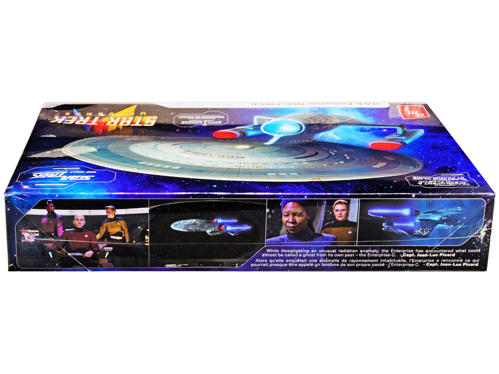 Skill 2 Model Kit U.S.S. Enterprise NCC-1701-C Space Ship "Star Trek: The Next Generation" (1987) TV Series 1/1400 Scale Model by AMT - image 2