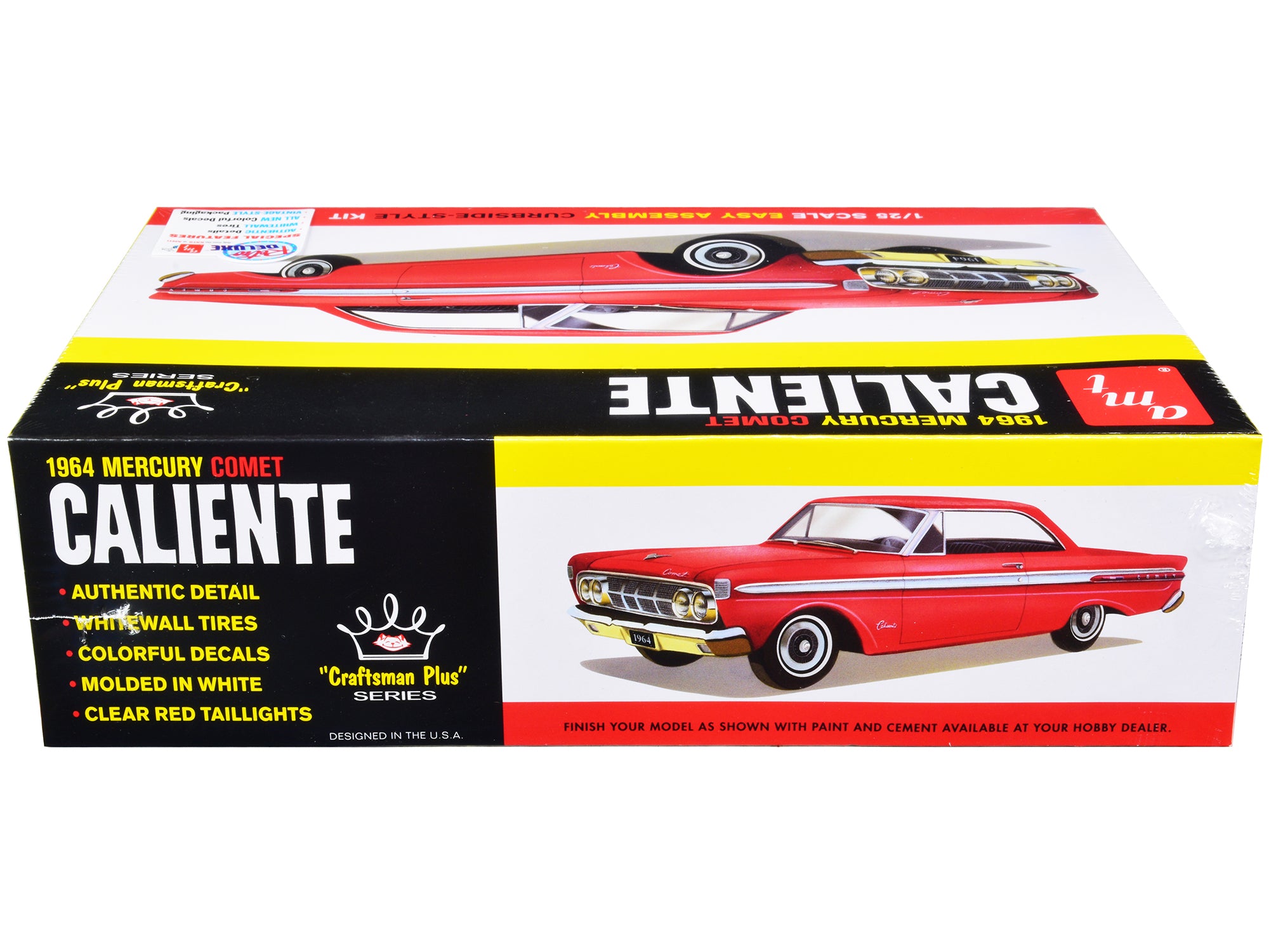 Skill 2 Model Kit 1964 Mercury Comet Caliente "Craftsman Plus" Series 1/25 Scale Model by AMT - image 2