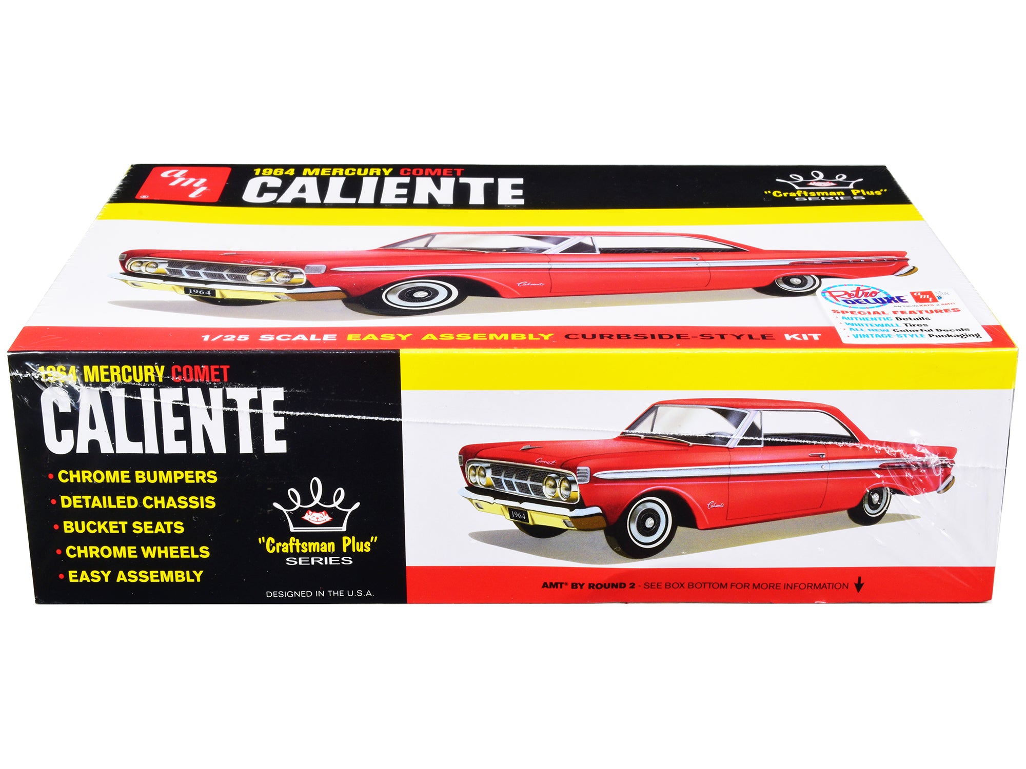 Skill 2 Model Kit 1964 Mercury Comet Caliente "Craftsman Plus" Series 1/25 Scale Model by AMT - image 3