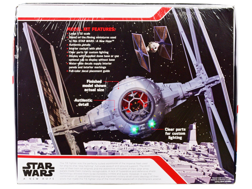 Skill 2 Model Kit Tie Fighter "Star Wars: Episode IV – A New Hope" (1977) Movie 1/32 Scale Model by AMT - image 4