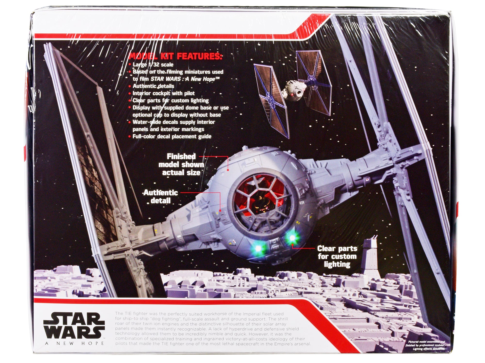 Skill 2 Model Kit Tie Fighter "Star Wars: Episode IV – A New Hope" (1977) Movie 1/32 Scale Model by AMT - image 4