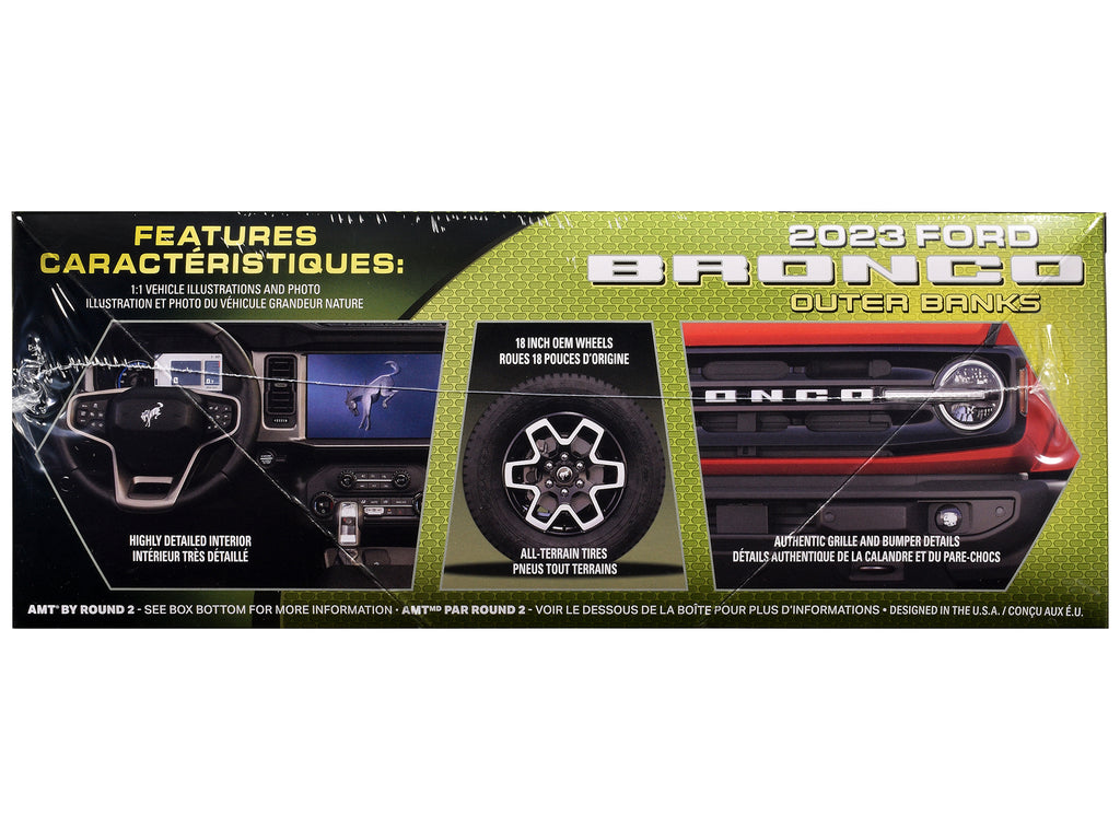 Skill 2 Model Kit 2023 Ford Bronco Outer Banks 1/25 Scale Model by AMT - image 2