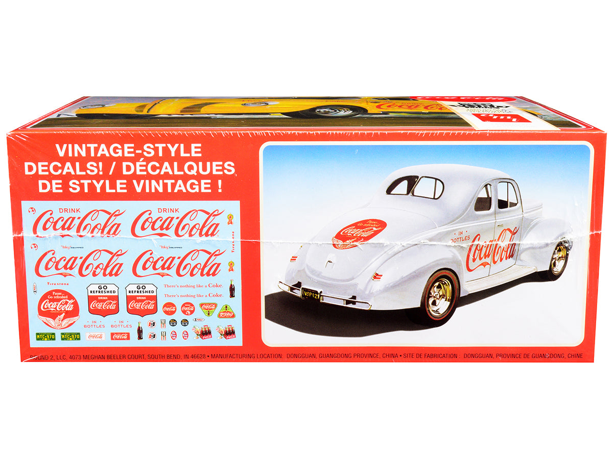Skill 3 Model Kit 1940 Ford Coupe "Coca-Cola" 1/25 Scale Model by AMT - image 2