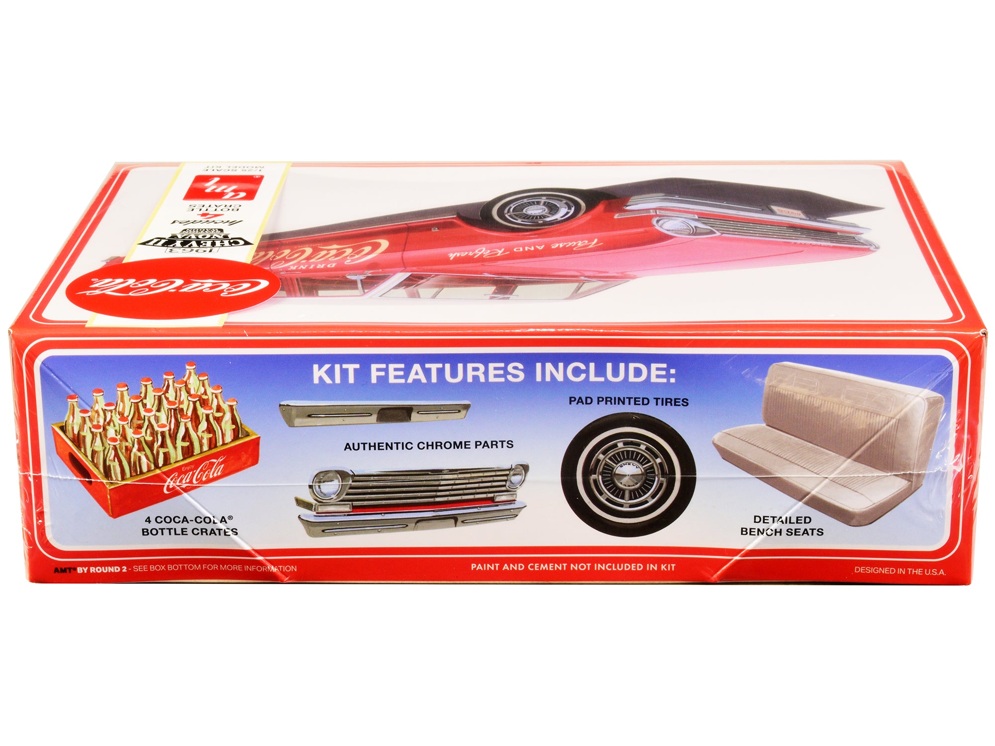 Skill 3 Model Kit 1963 Chevrolet II Nova Wagon "Coca-Cola" 1/25 Scale Model by AMT - image 2