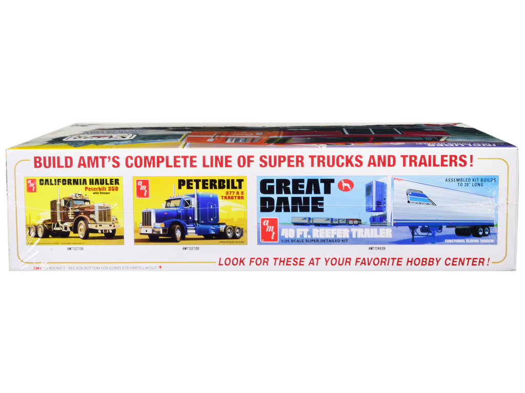 Skill 3 Model Kit Peterbilt 352 Pacemaker Cabover Tractor "Coors" 1/25 Scale Model by AMT - image 3