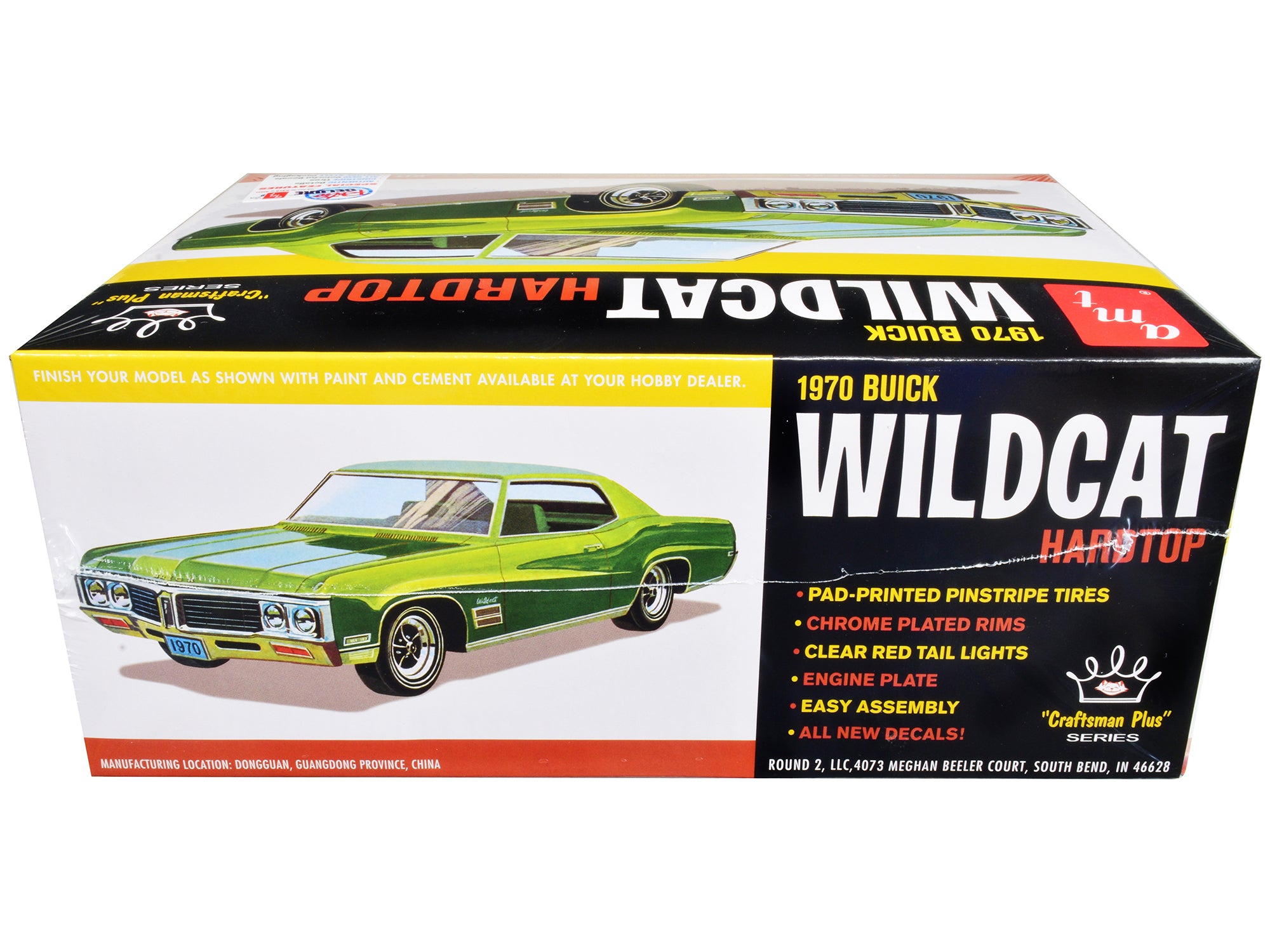 Skill 2 Model Kit 1970 Buick Wildcat Hardtop "Craftsman Plus" Series 1/25 Scale Model by AMT - image 3