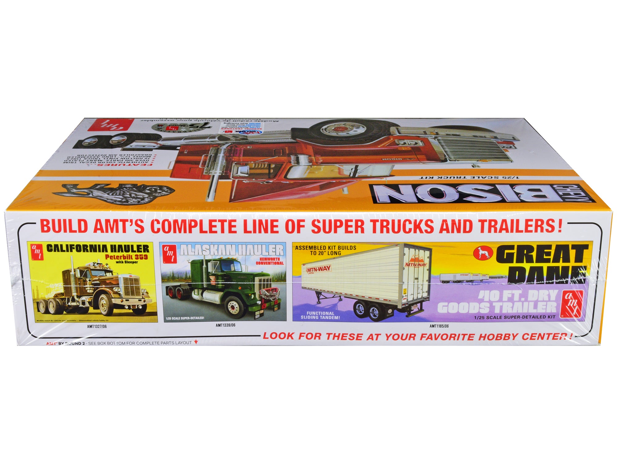 Skill 3 Model Kit Chevrolet Bison Truck Tractor 1/25 Scale Model by AMT - image 3