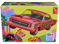Skill 2 Model Kit 1966 Ford Galaxie 500 Hardtop "Sweet Bippy" 4-in-1 Kit 1/25 Scale Model by AMT