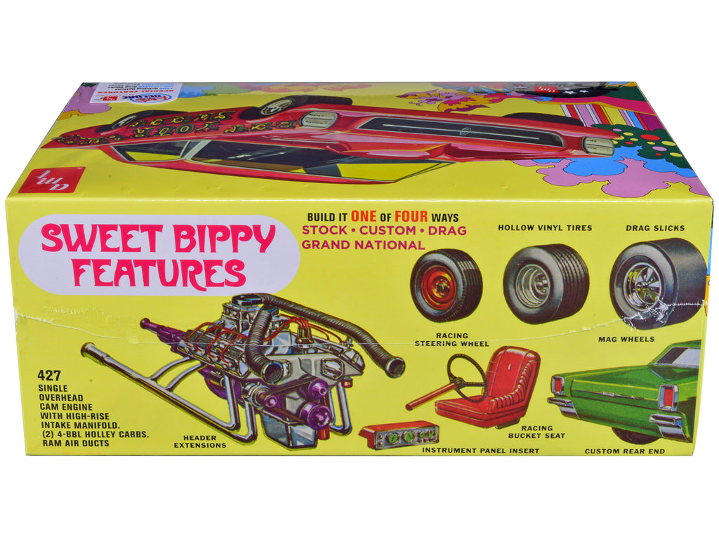 Skill 2 Model Kit 1966 Ford Galaxie 500 Hardtop "Sweet Bippy" 4-in-1 Kit 1/25 Scale Model by AMT - image 2