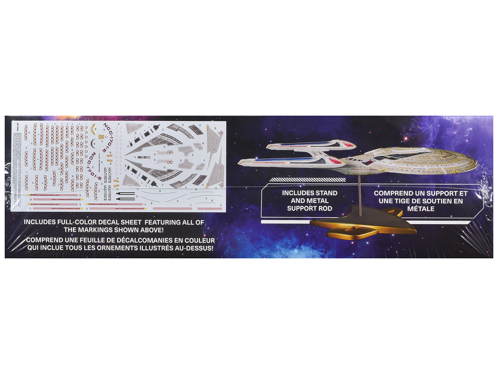Skill 2 Model Kit U.S.S. Enterprise NCC-1701-E Space Ship "Star Trek: First Contact" (1996) Movie 1/1400 Scale Model by AMT - image 2