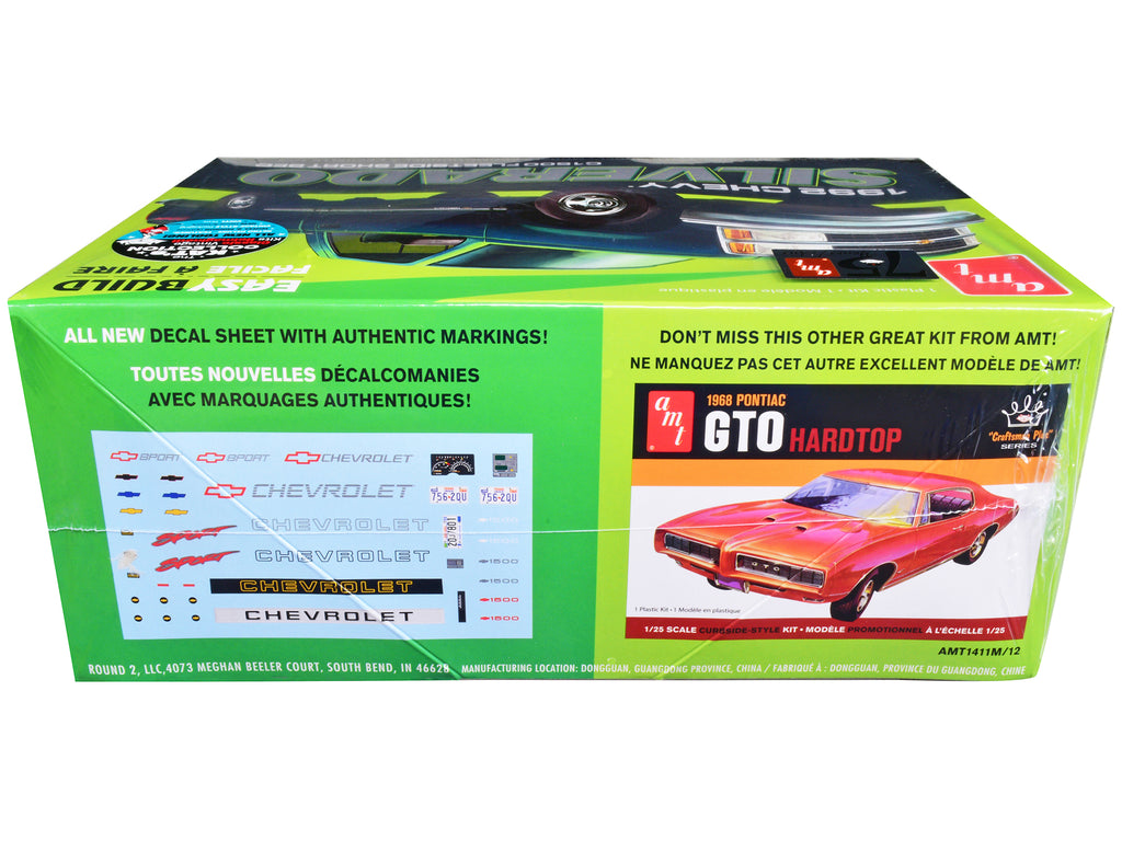 Skill 2 Model Kit 1992 Chevrolet Silverado C1500 Fleetside Short Bed Pickup Truck "Easy Build" 1/25 Scale Model by AMT - image 2