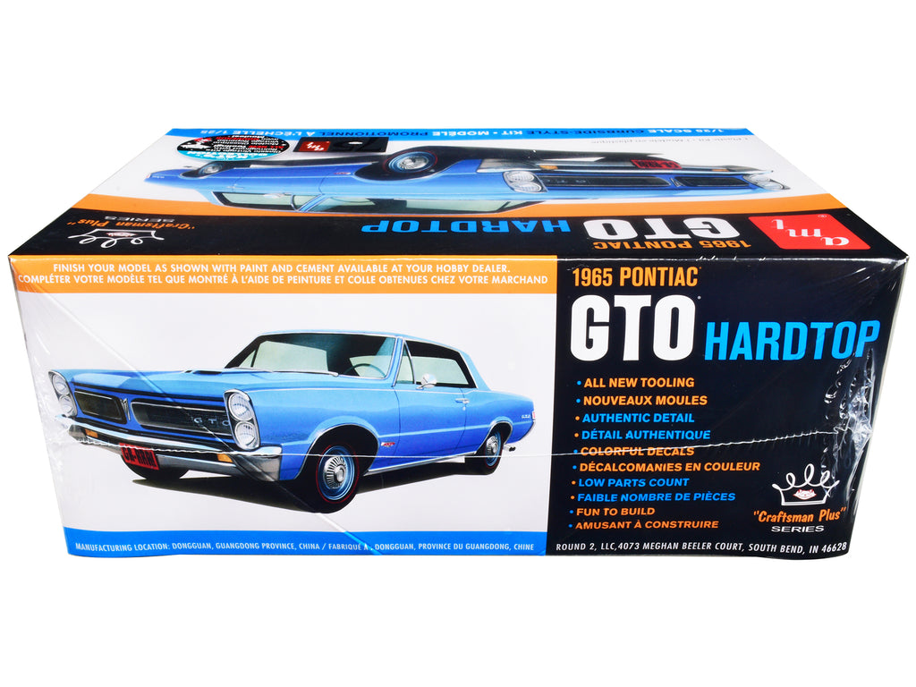 Skill 2 Model Kit 1965 Pontiac GTO Hardtop "Craftsman Plus" Series 1/25 Scale Model by AMT - image 3