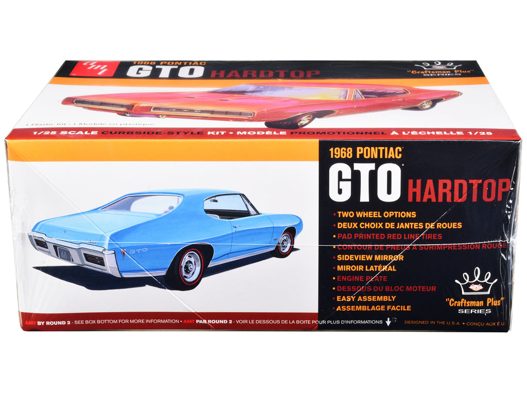 Skill 2 Model Kit 1968 Pontiac GTO Hardtop "Craftsman Plus" Series 1/25 Scale Model by AMT - image 3