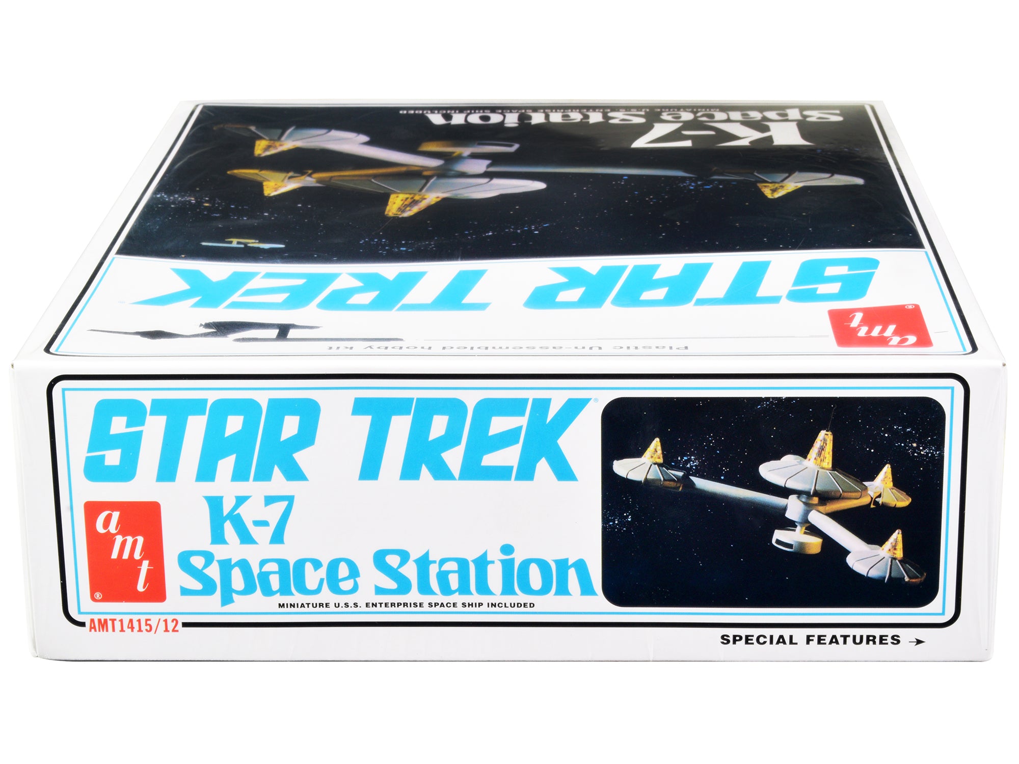 Skill 2 Model Kit K-7 Space Station "Star Trek" (1966-1969) TV Series 1/7600 Scale Model by AMT - image 3