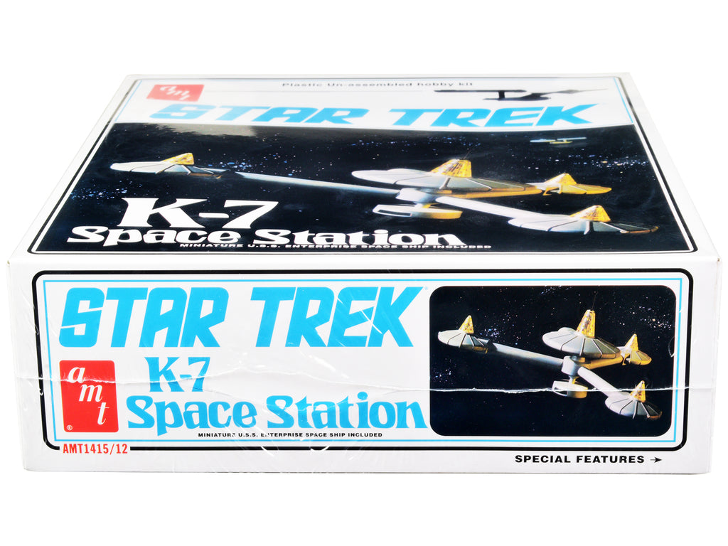 Skill 2 Model Kit K-7 Space Station "Star Trek" (1966-1969) TV Series 1/7600 Scale Model by AMT - image 2