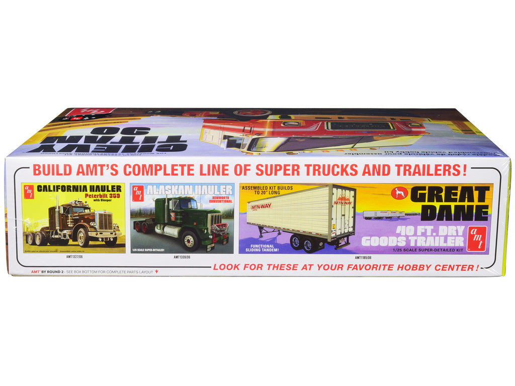Skill 3 Model Kit Chevrolet Titan 90 Tractor Truck 1/25 Scale Model by AMT - image 2