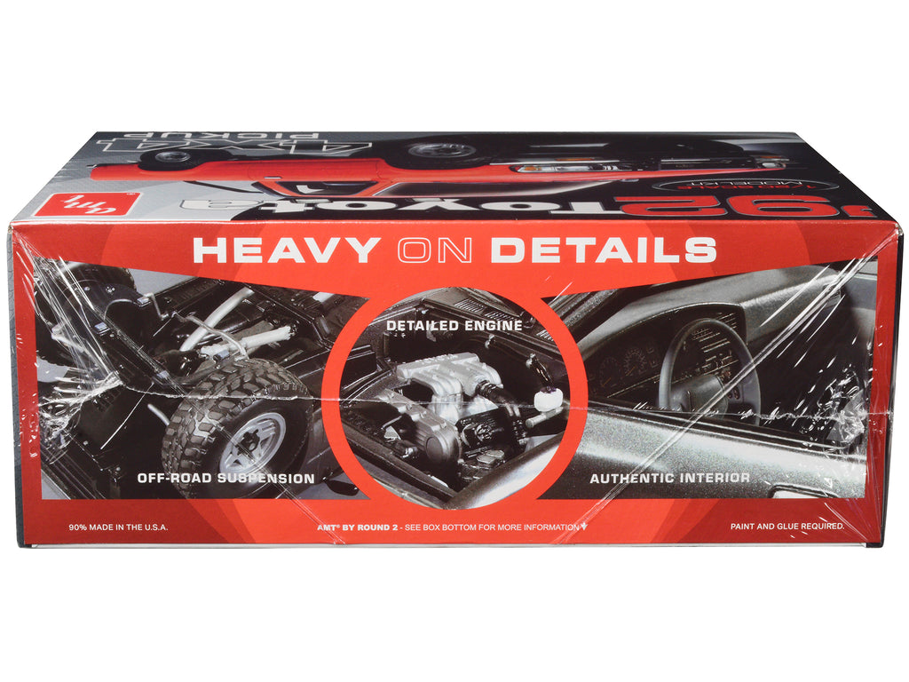 Skill 2 Model Kit 1992 Toyota 4x4 Pickup Truck (2023) 1/20 Scale Model by AMT - image 3