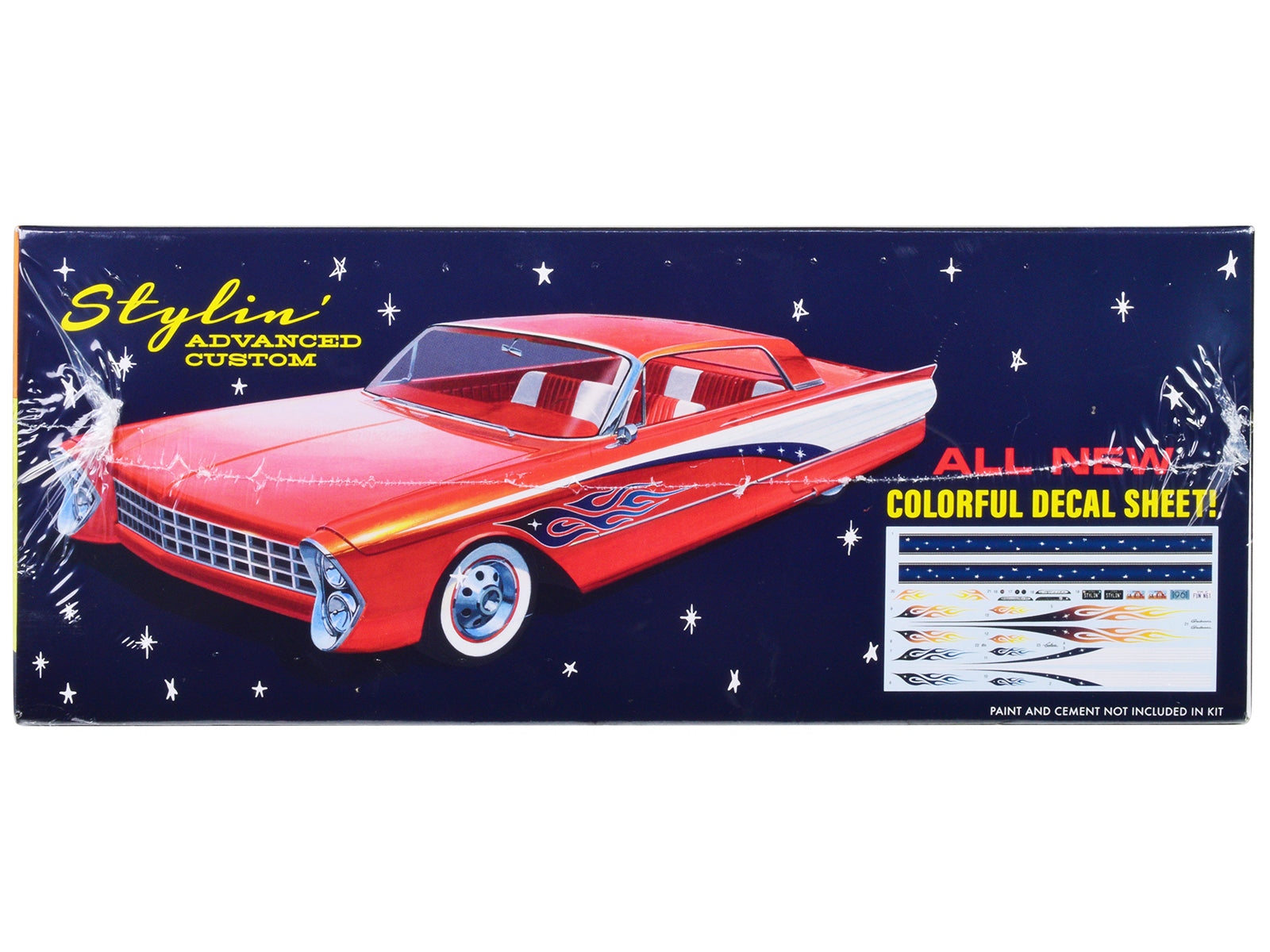Skill 2 Model Kit 1961 Ford Galaxie Hardtop 3-in-1 Kit 1/25 Scale Model by AMT - image 3