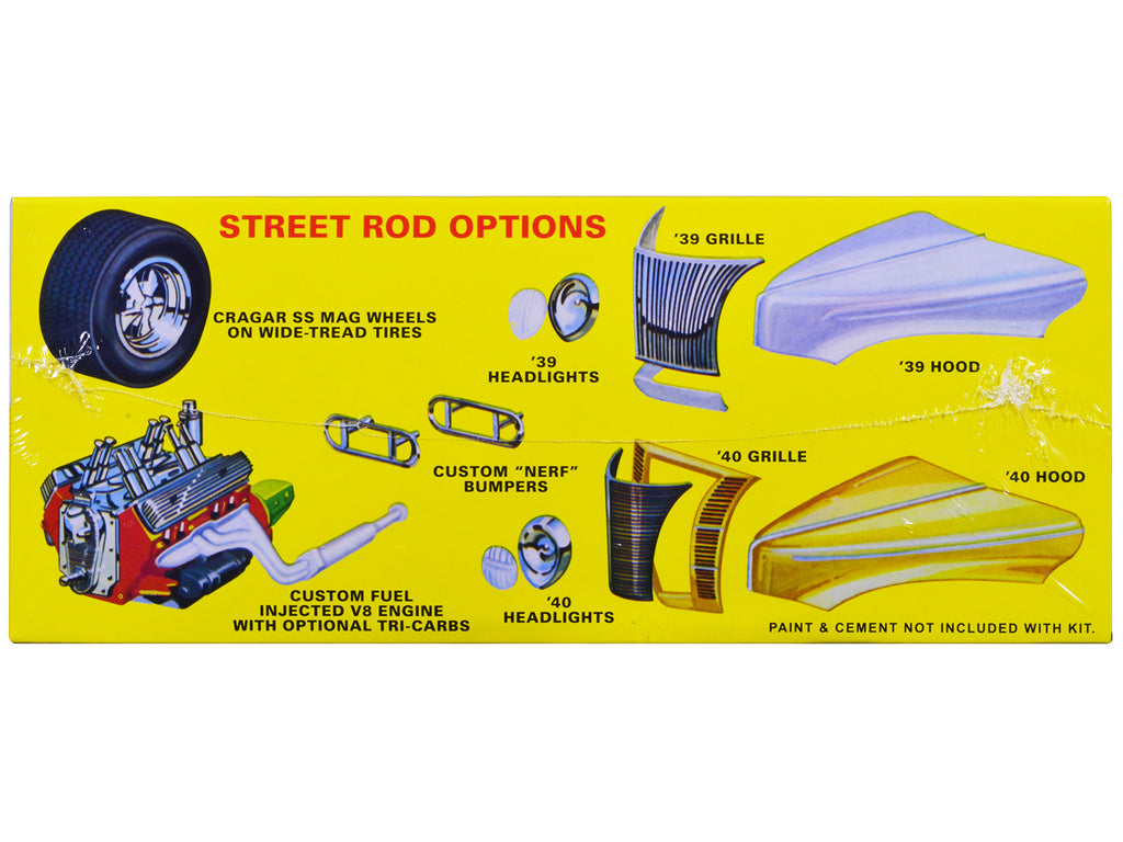 Skill 2 Model Kit 1939 Ford Tudor Sedan "Street Rod" Series 1/25 Scale Model by AMT - image 2