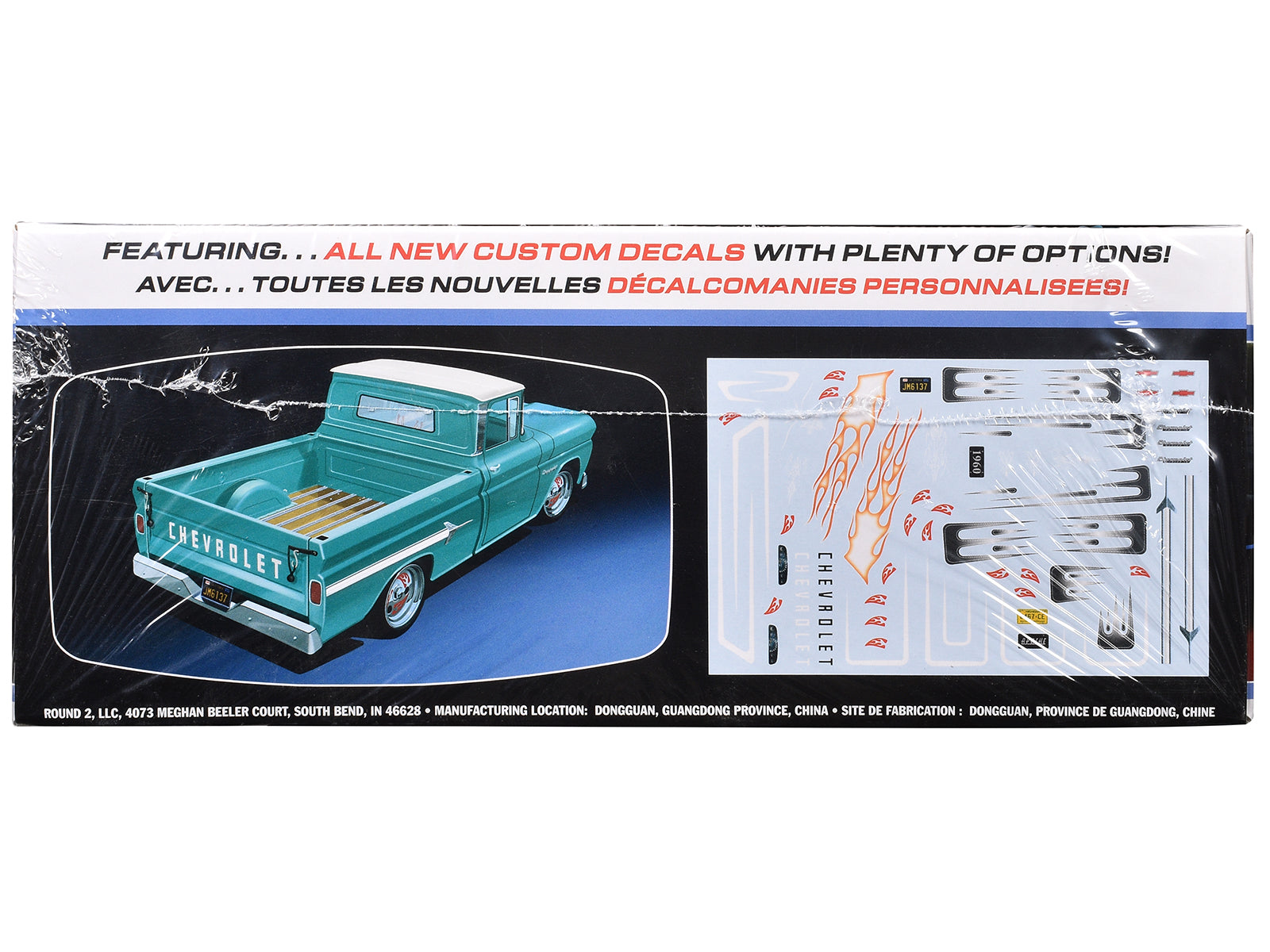 Skill 2 Model Kit 1960 Chevrolet Apache Pickup Truck "Kustom Kruisers" 1/25 Scale Model by AMT - image 2