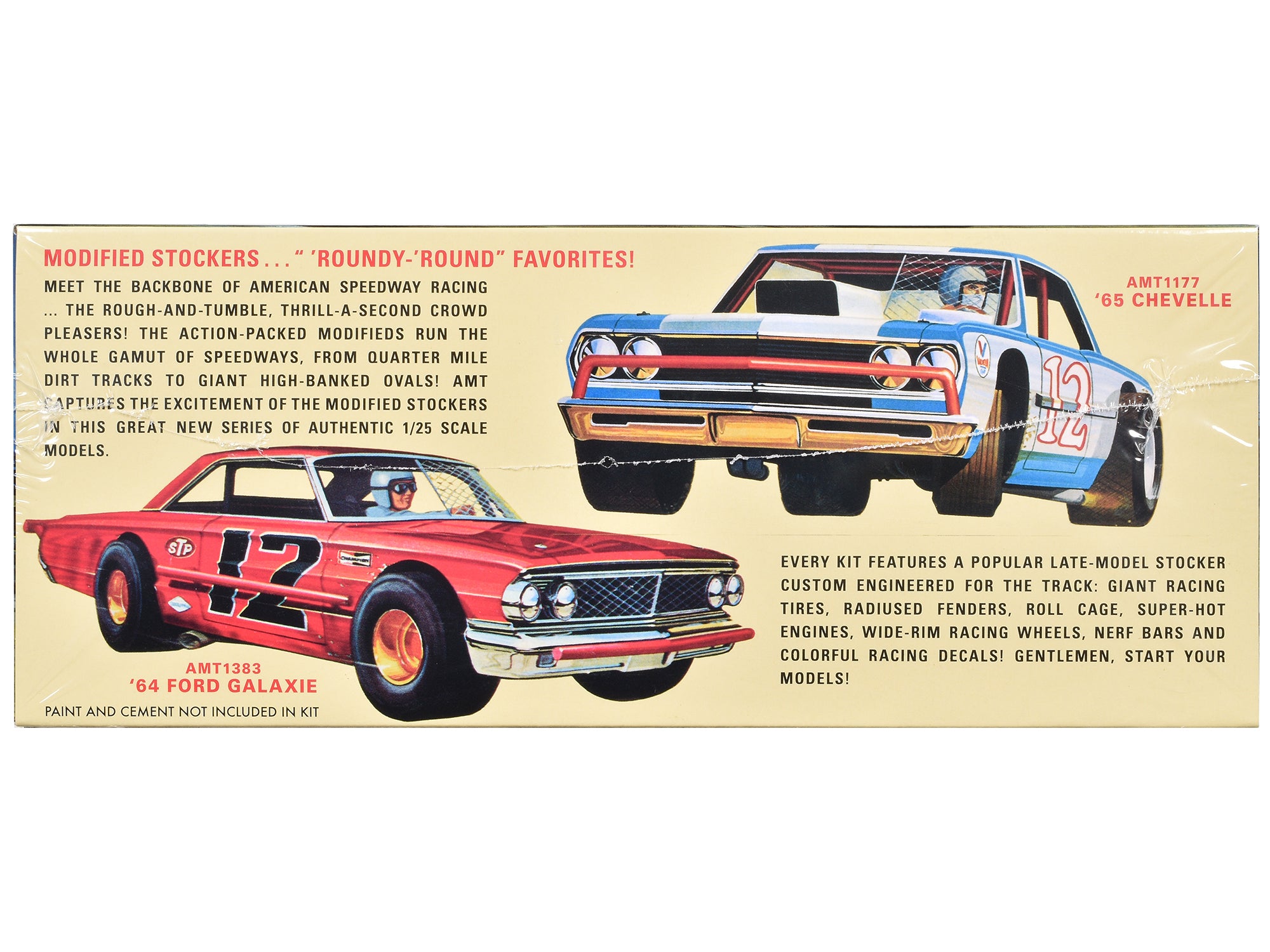 Skill 2 Model Kit 1969 Ford Falcon Modified Stocker 1/25 Scale Model by AMT - image 3