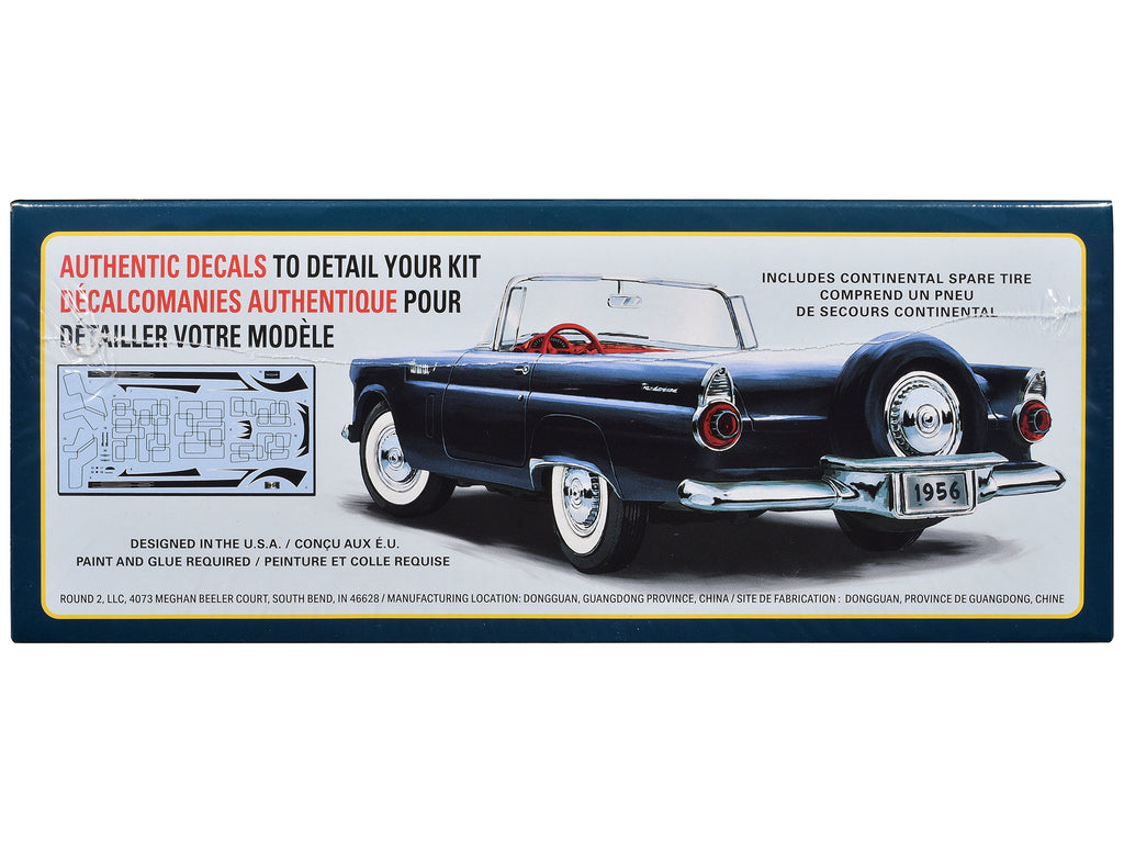 Skill 2 Model Kit 1956 Ford Thunderbird 1/25 Scale Model by AMT - image 3