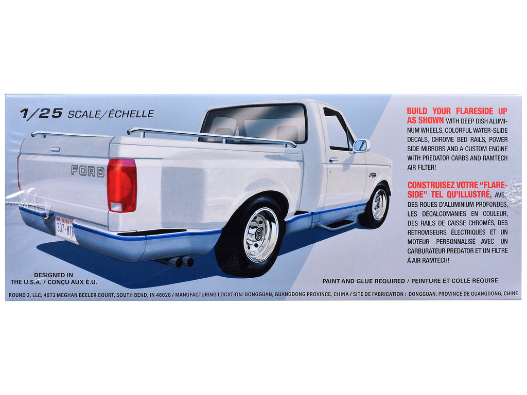 Skill 2 Model Kit 1992 Ford F-150 Flare Side Pickup Truck 1/25 Scale Model by AMT - image 3