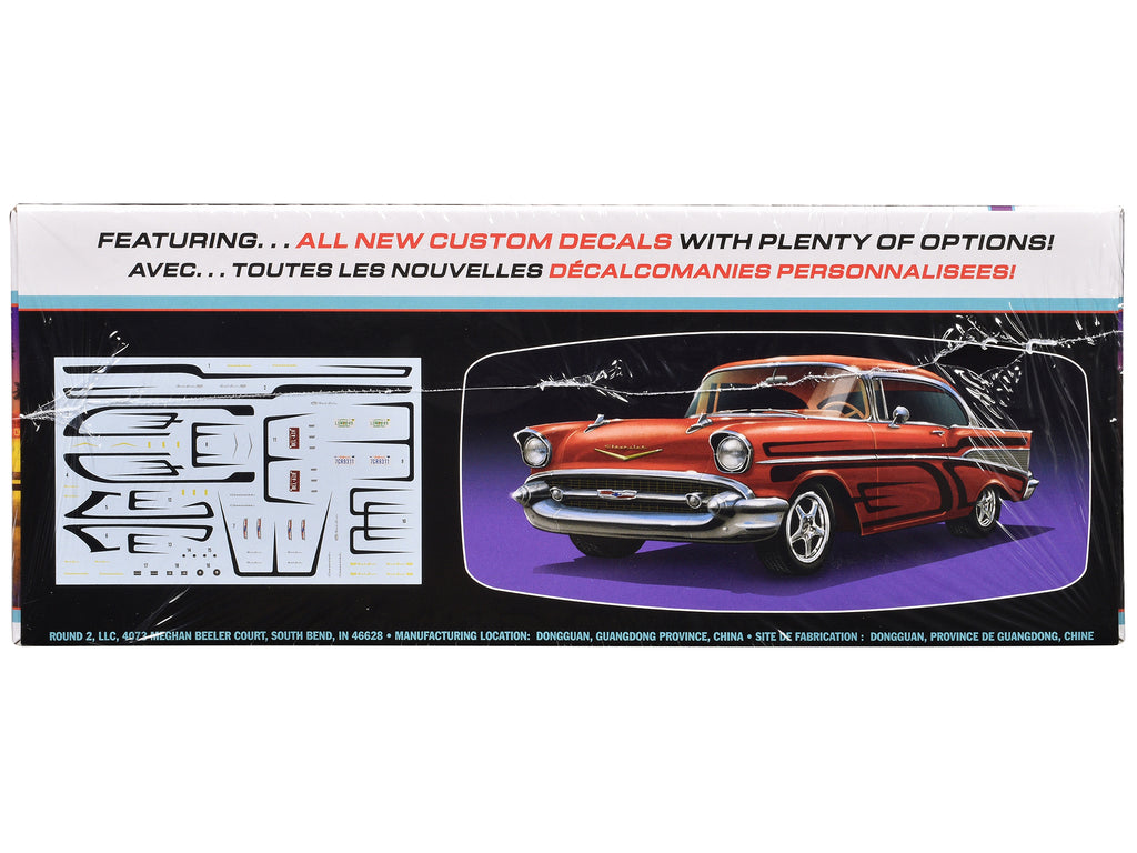 Skill 2 Model Kit 1957 Chevrolet Bel Air Street Machine "Kustom Kruisers" 1/25 Scale Model by AMT - image 2