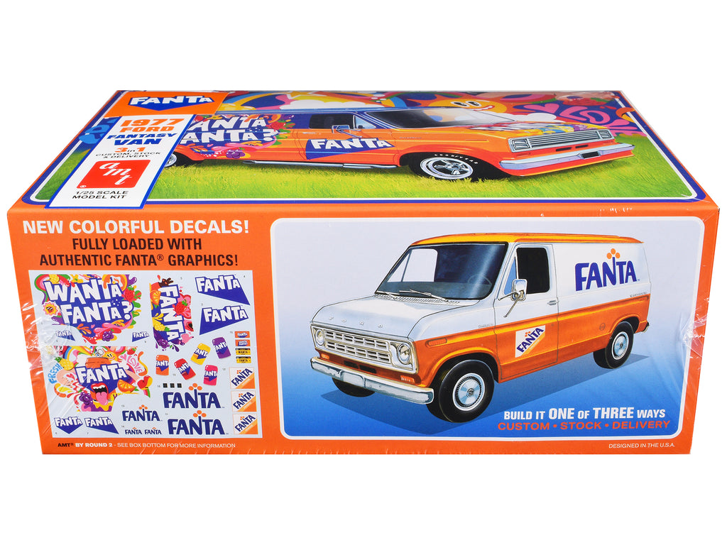 Skill 2 Model Kit 1977 Ford Custom Van "Fanta" 1/25 Scale Model by AMT - image 3