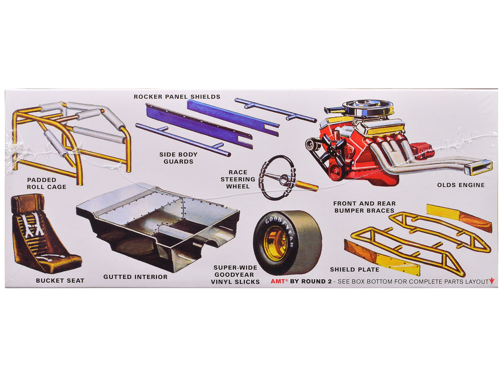 Skill 2 Model Kit 1965 Oldsmobile 88 "Modified Stocker" 1/25 Scale Model by AMT - image 2