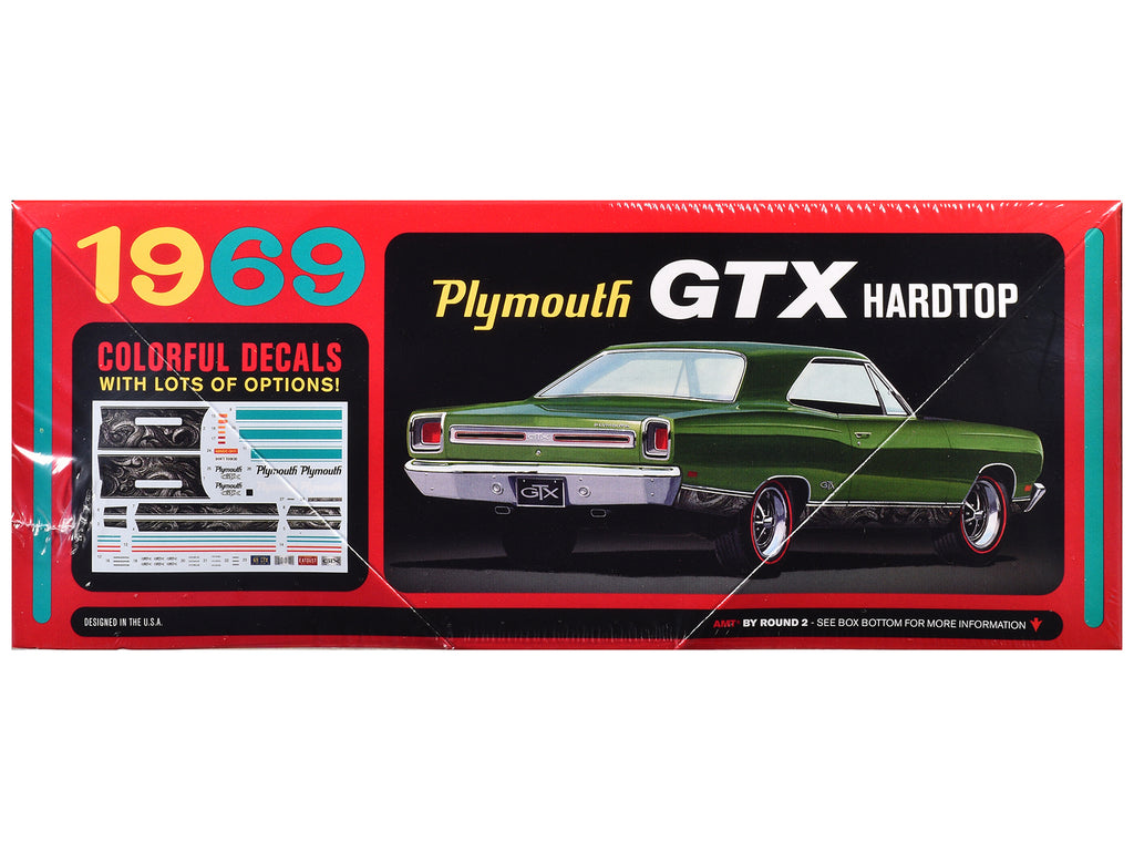 Skill 2 Model Kit 1969 Plymouth GTX Hardtop 1/25 Scale Model by AMT - image 3