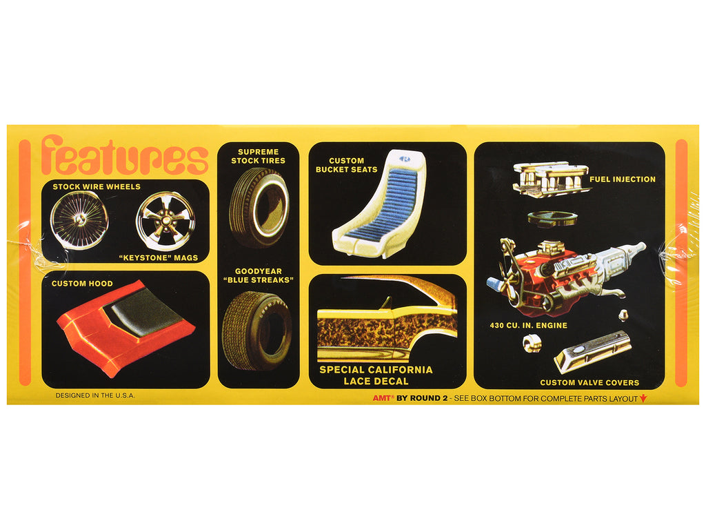 Skill 2 Model Kit 1969 Buick Riviera 1/25 Scale Model by AMT - image 2