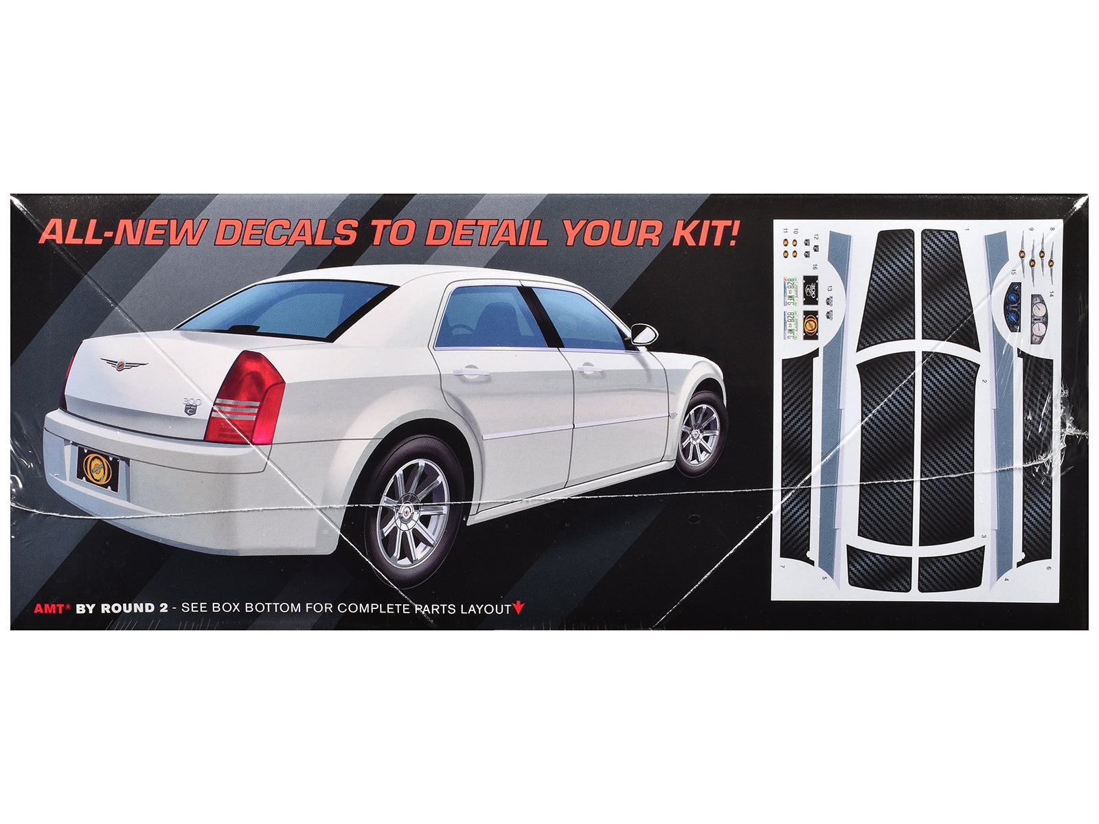 Skill 2 Model Kit 2005 Chrysler 300C 1/25 Scale Model by AMT - image 3