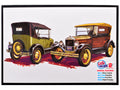 Skill 2 Model Kit 1927 Ford Model T Touring 2 in 1 Kit 1/25 Scale Model by AMT