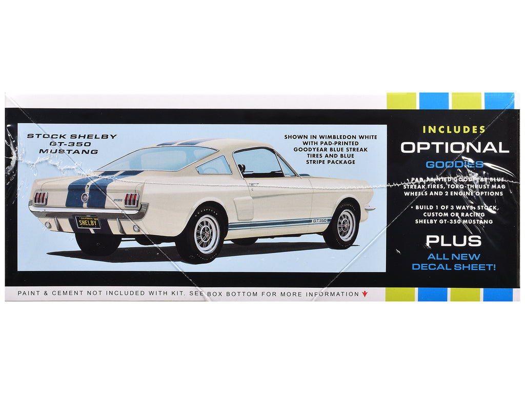 Skill 2 Model Kit 1966 Shelby Mustang GT-350 1/25 Scale Model by AMT - image 3
