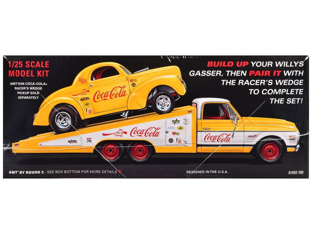 Skill 2 Model Kit 1940 Willys Coupe "Coca-Cola Race Team" 1/25 Scale Model by AMT - image 3