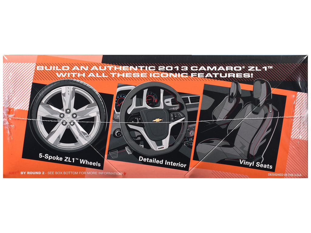 Skill 2 Model Kit 2013 Chevrolet Camaro ZL1 1/25 Scale Model by AMT - image 2