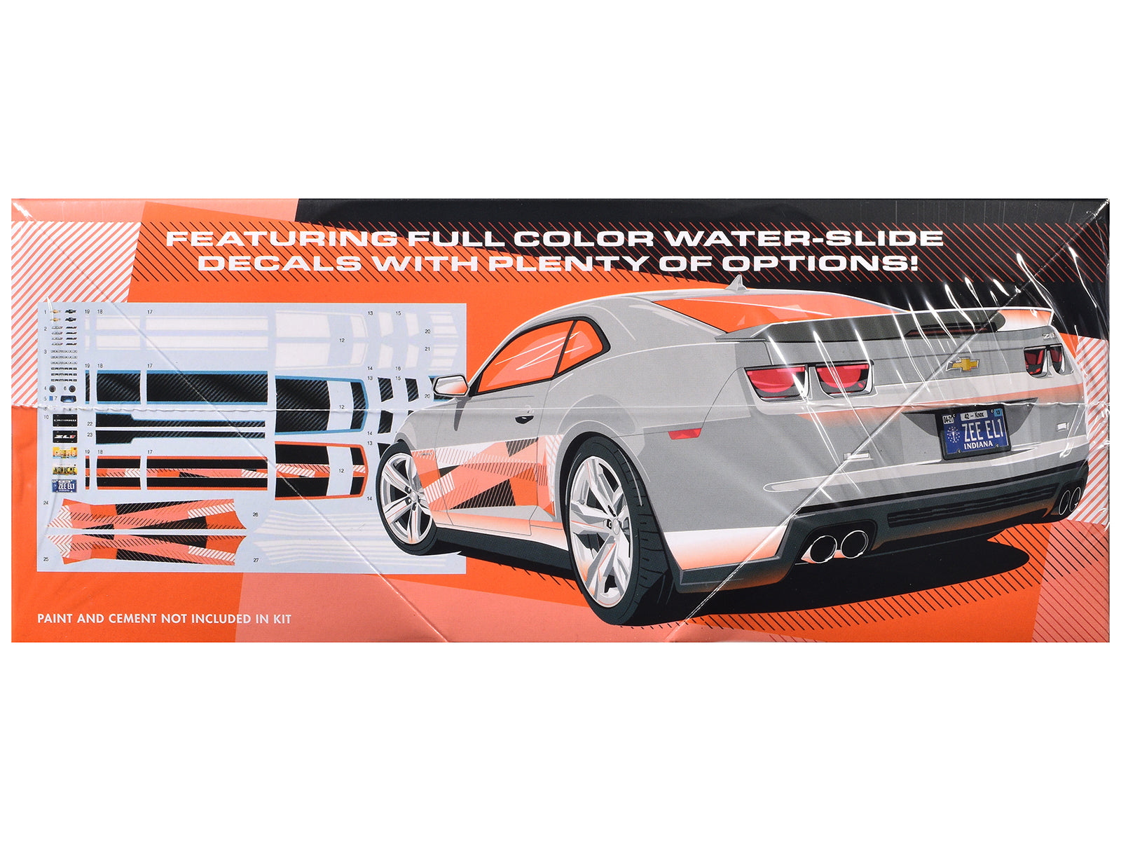 Skill 2 Model Kit 2013 Chevrolet Camaro ZL1 1/25 Scale Model by AMT - image 3