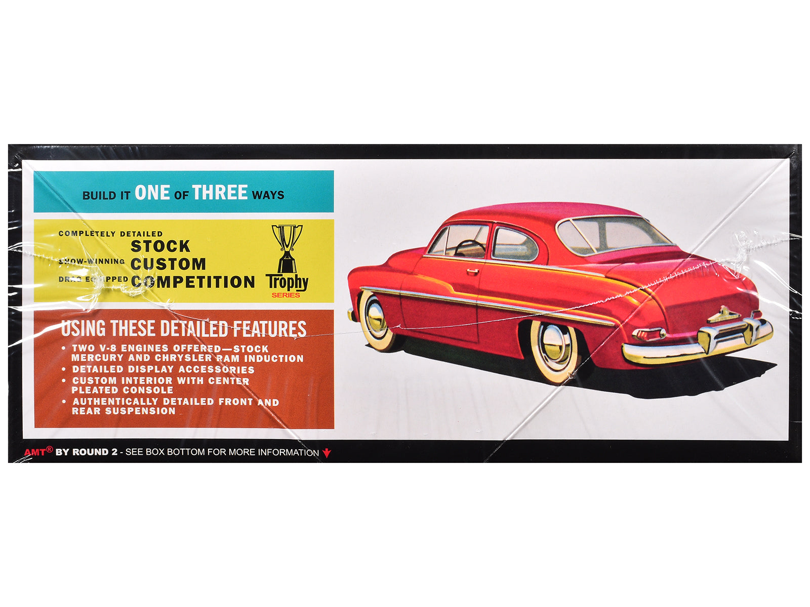 Skill 2 Model Kit 1949 Mercury Club Coupe 1/25 Scale Model by AMT - image 3