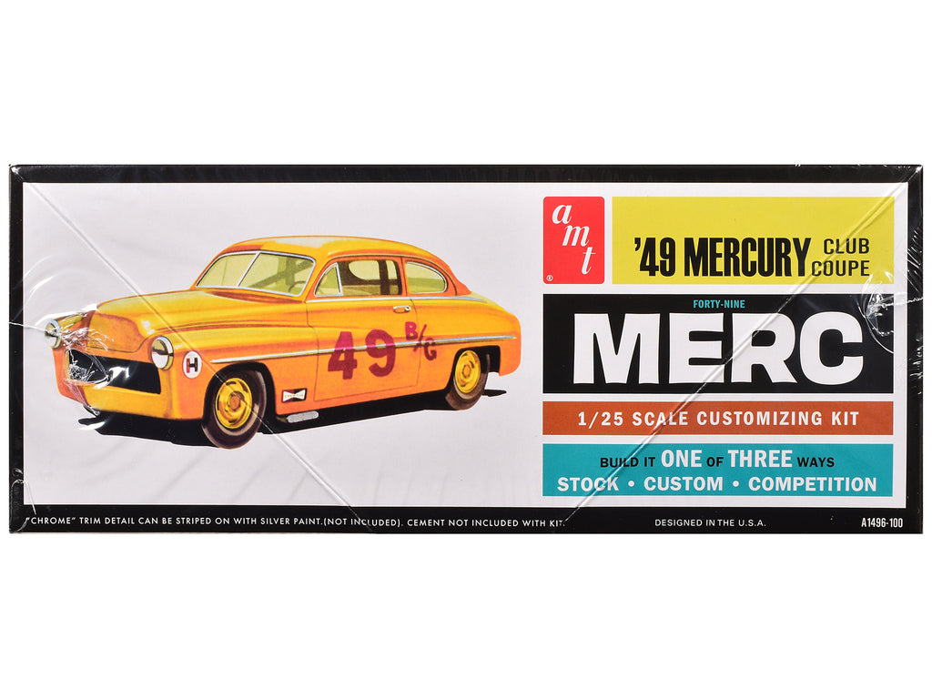 Skill 2 Model Kit 1949 Mercury Club Coupe 1/25 Scale Model by AMT - image 2