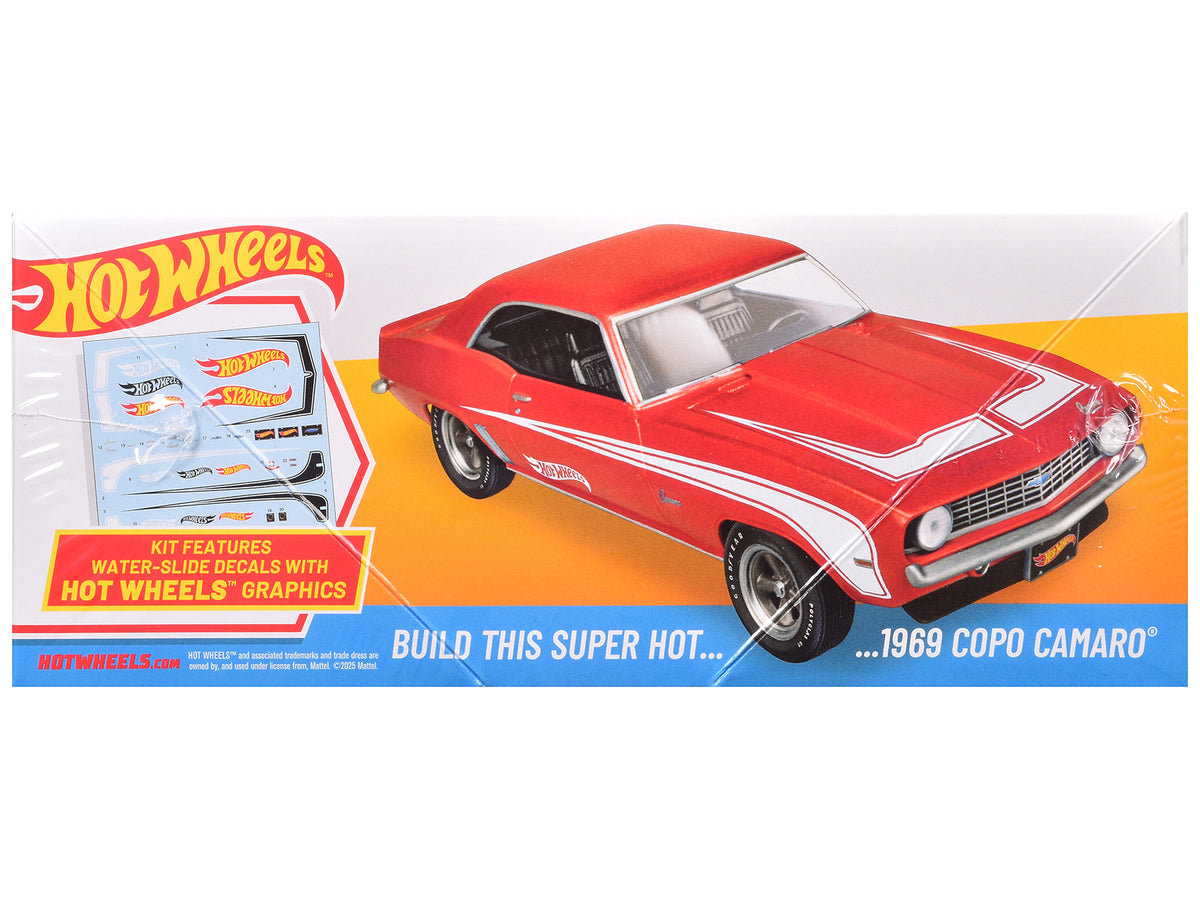 Skill 2 Model Kit 1969 Chevrolet COPO Camaro "Hot Wheels" 1/25 Scale Model by AMT - image 4