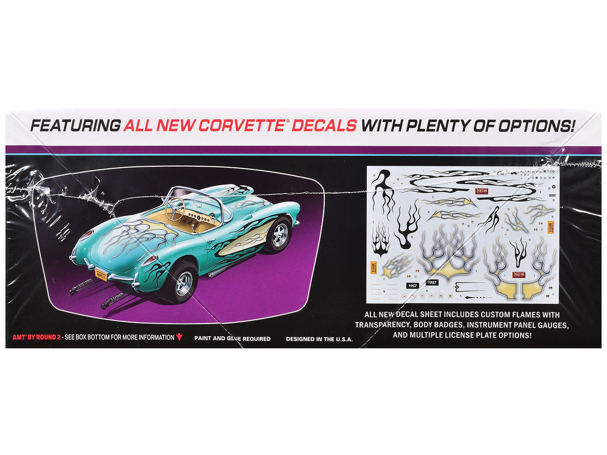 Skill 2 Model Kit 1957 Chevrolet Corvette Street Machine "Kustom Kruisers" Series 1/25 Scale Model by AMT - image 3