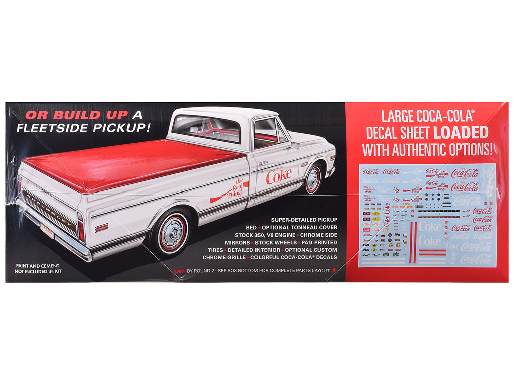 Skill 2 Model Kit 1972 Chevrolet Pickup Truck "Racer's Wedge" 2-in-1 Kit "Coca-Cola" 1/25 Scale Model by AMT - image 3