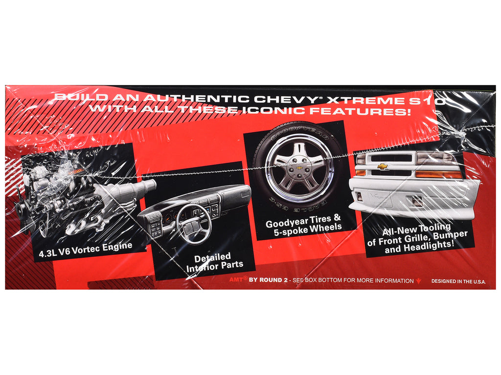 Skill 2 Model Kit 1999 Chevrolet S-10 Xtreme Pickup Truck 1/25 Scale Model by AMT - image 2