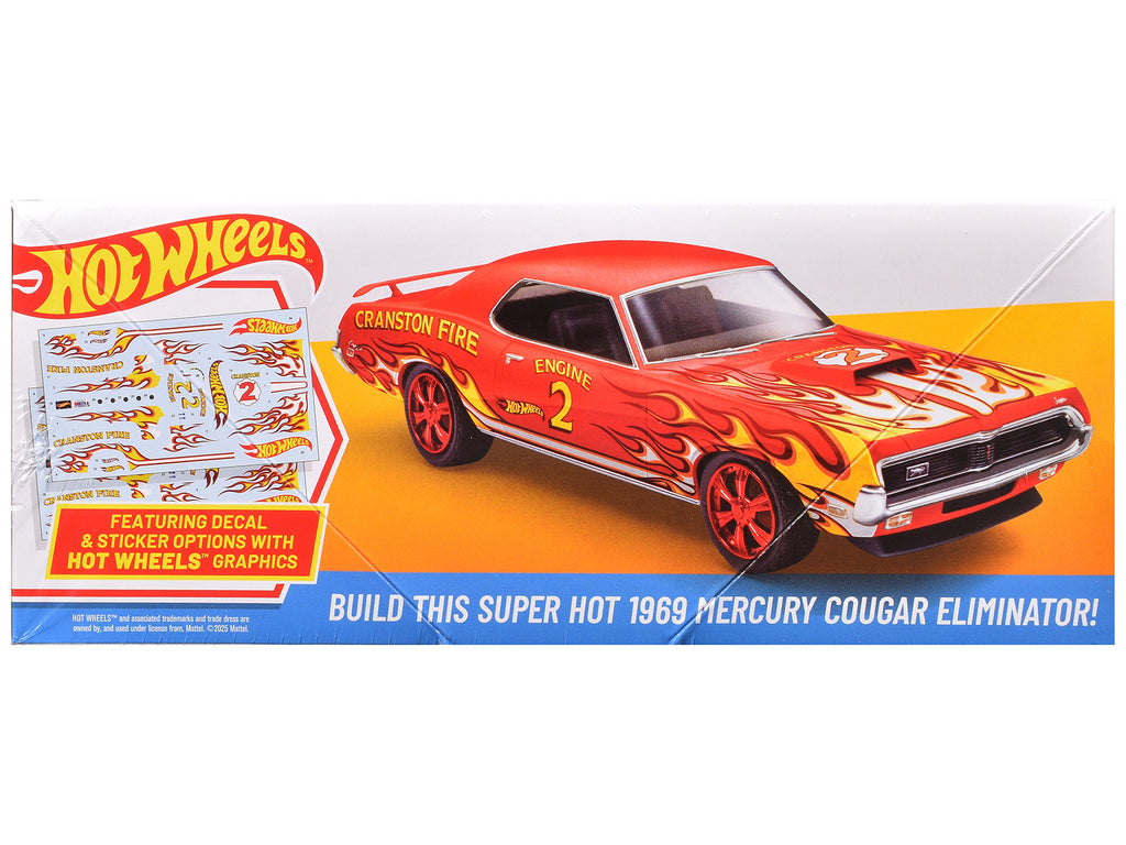 Skill 2 Model Kit 1969 Mercury Cougar Eliminator "Hot Wheels" 1/25 Scale Model by AMT - image 3