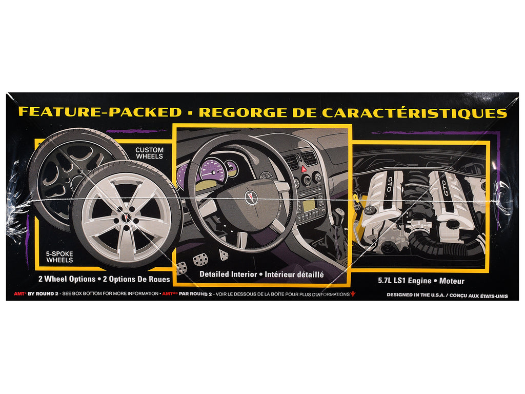 Skill 2 Model Kit 2004 Pontiac GTO 1/25 Scale Model by AMT - image 2